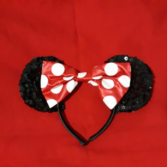 Accessories - Minnie Mouse Sequin Ears Headband